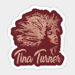 TINA TURNER PINKY Sticker